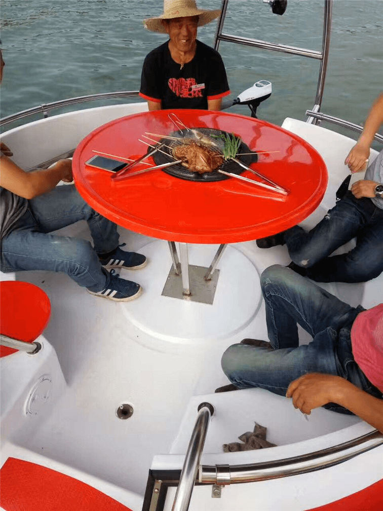 燒烤船，麻將船，BBQ